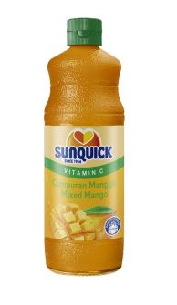 Sunquick Mixed Mango 6 Bottle x 700ml